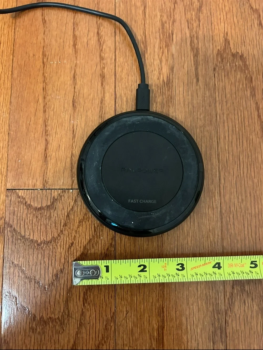 Tzumi Fast Wireless Charging Pad — Black